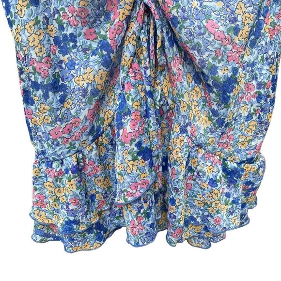Zara Floral Ruffle Dress Sz XS NWT - Picture 7 of 7